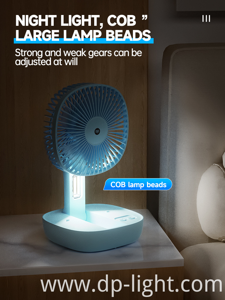 Table Foldable Standing Fan